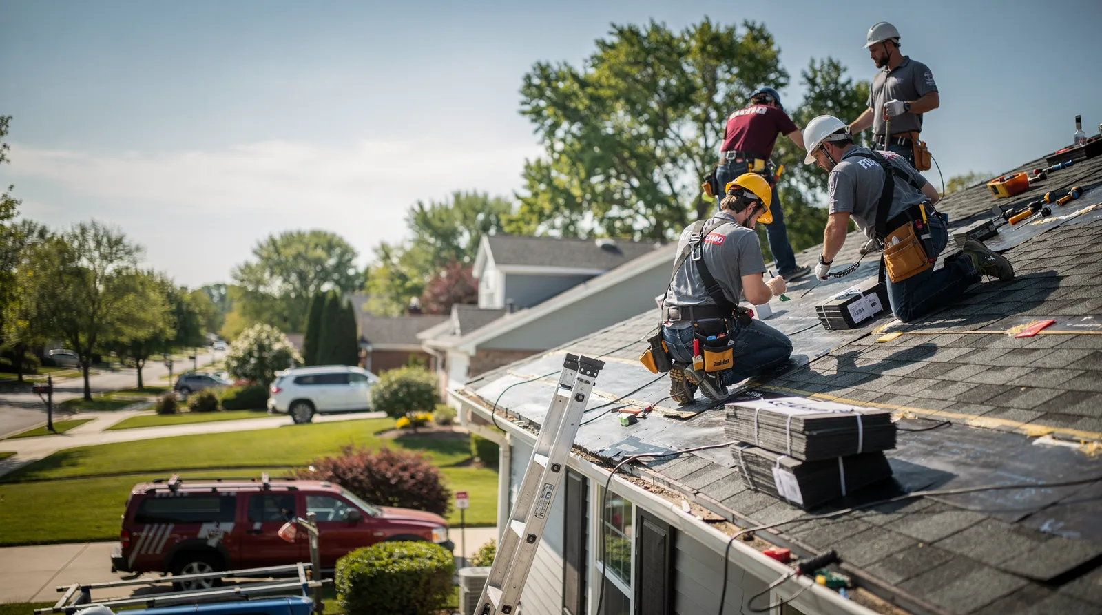 Roof Repair in Dwight, IL around you